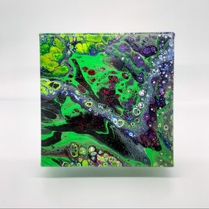 Sea Moss Creature | Abstract | Fluid Acrylics